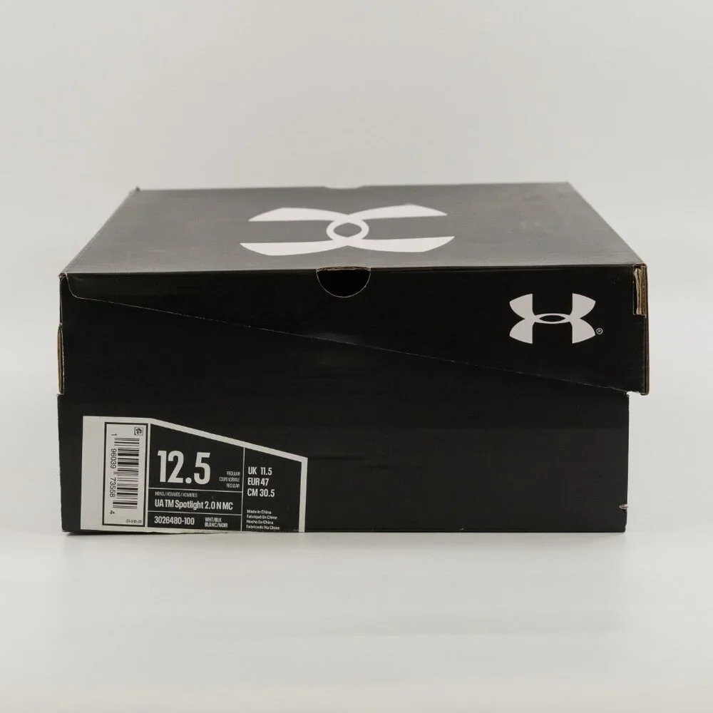 Under Armour Team Spotlight 2.0 N MC 3026480-100 Football Cleats size 10 - 14
